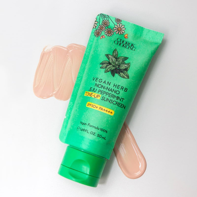 CHOROKCHORONG ビーガンハーブトーンアップUVクリーム